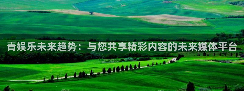 bg大游娱乐：青娱乐未来趋势：与您共享精彩内容的未来媒体平台